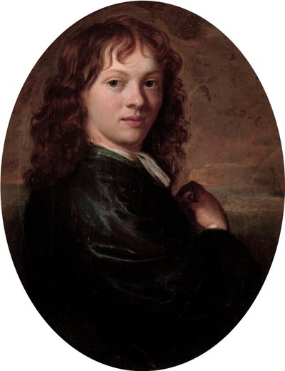 Portret van een jonge man door Carel De Moor